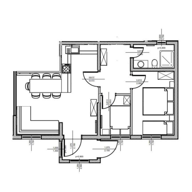 Socaland Apartmaji מראה חיצוני תמונה